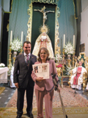 Provincia. Antonio Rendón.Solemne Función conmemorativa del XLI  Aniversario de la Coronación Canoníca de la Virgen de las Angustias de Alcalá del Río.