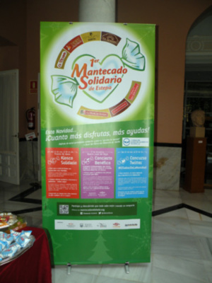 Sevilla. Dulce de Estepa para el Banco de Alimento de Sevilla.