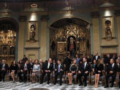 Los reyes y los príncipes en la inauguración de la cumbre iberoamericana