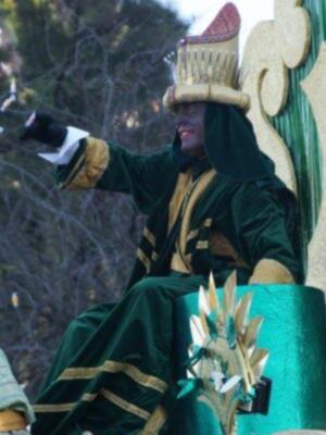 Sergio Ramos y Pilar Rubio fueron a ver a Davila Miura convertido en rey Baltasar.