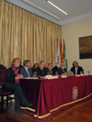  Sevilla.El Ateneo reconoció la labor de Caritas Diocesana con  la medalla de Oro  de su instituición.