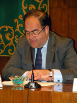 El cartel de la Semana Santa sevillana 2013 atrapado en una pintura