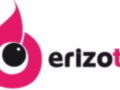 Logo de ErizoTV con un diseño moderno y colorido, combinando elementos visuales para representar la identidad de la plataforma.