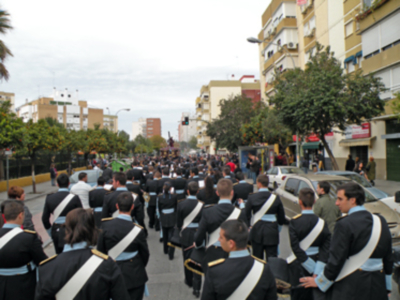 Procesión del Cristo de la Caridad en su Tercera Caída de los Principe.