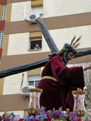 Procesión del Cristo de la Caridad en su Tercera Caída de los Principe.