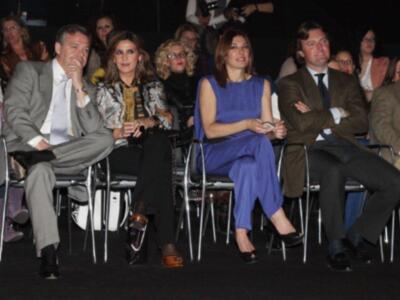 Marina Danko con su novio Manuel Blanco en SIMOF