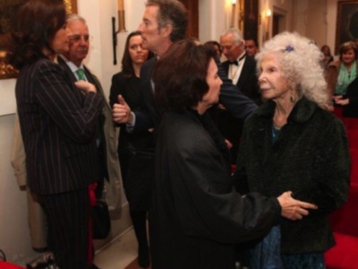 La duquesa de Alba, presidenta de honor de la fundación real academia de medicina y cirugía de Sevilla