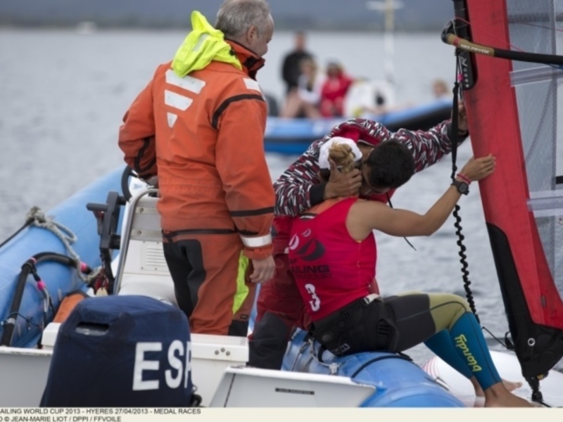 Blanca Manchón, subcampeona de la Copa del Mundo de Hyeres