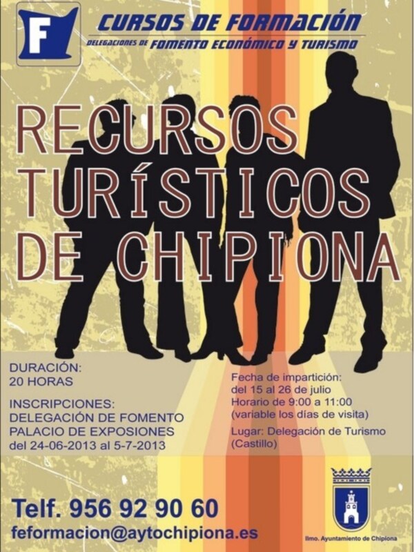 El Ayuntamiento de Chipiona suma a su oferta formativa un curso de recursos turísticos locales
