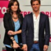 El Juli, con su mujer Rosario Domecq en la presentación del documental sobre sus 15 años de alternativa 