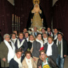 Cádiz.Procesión vespertina de la Stma. Virgen de la salud y Esperanza de la Hermandad de la Clemencia de Jerez de la frontera (Cádiz) 