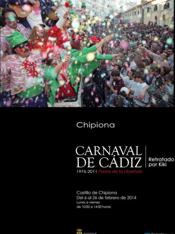 El próximo 6 de febrero llega a Chipiona la exposición itinerante de fotografías de Kiki con los mejor del carnaval de 1976 a 2011 