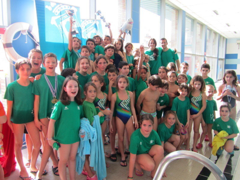 El Trofeo San Sebastián de Escuelas de natación, para el Club Náutico Sevilla