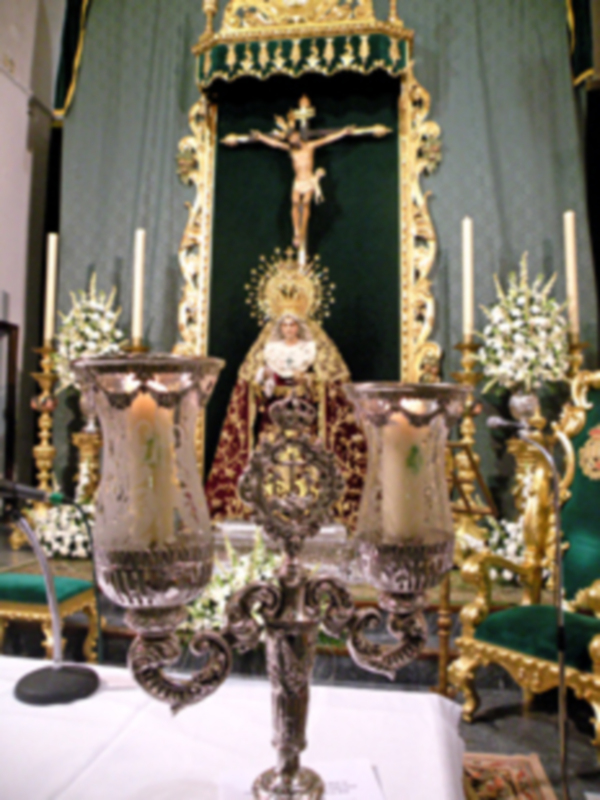Provincia. Novena a la Virgen de las Angustias Coronada de la Hermandad de Vera-cruz de Alcalá del Río (Sevilla)