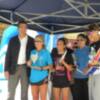 María de los Ángeles Ladrón de Guevara primera chipionera en ganar la Media Maratón Costa de la Luz