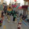 Provincia de Sevilla.  Esplendor de Jueves Santo a treinta grado en Alcalá del Río 