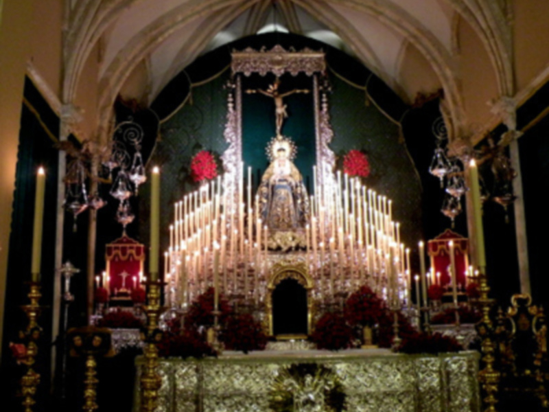 Provincia de Sevilla.  Solemne Quinario al Stmo. Cristo de la Vera-cruz de Alcalá del Río 
