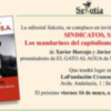 Presentación  de "Sindicatos,S.A." de El gato al Agua en Sevilla