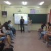 Alumnos del Instituto Salmedina participan en un taller del proyecto Previs que promueven Diputación y la Caixa(Chipiona)