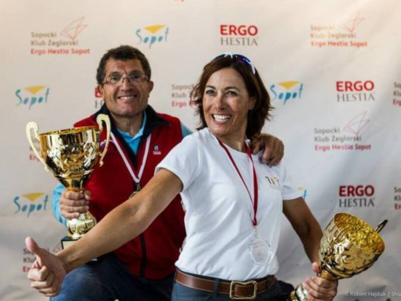 La familia Manchón Domínguez repite doblete europeo de la clase Raceboard