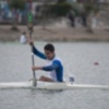 Ramón Lecumberri, en el Campeonato del Mundo júnior de piragüismo