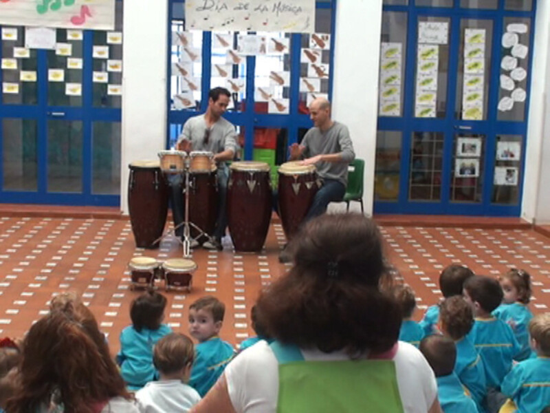 El Centro Infantil Pepita Pérez celebra el Día de la Música que se conmemora cada 22 de noviembre en honor a Santa Cecilia.(Chipiona) 