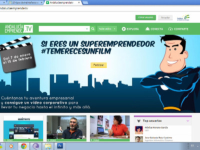 Andalucía Emprende lanza el concurso ?Te mereces un FILM? que pretende la promoción on line de las empresas andaluzas.