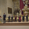 Sevilla.En la Catedral hispalense se celebró el pregón de las Glorias por Álvaro Carmona