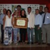 La plata olímpica de Fernando Climent ya luce en el Club Náutico