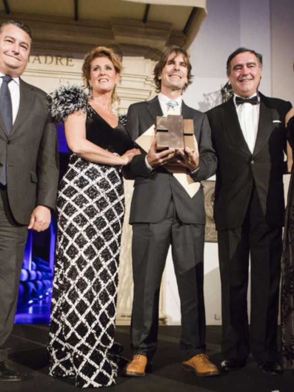 Simón Zabell, ganador de la primera edición del Premio de Pintura Pepe Estévez