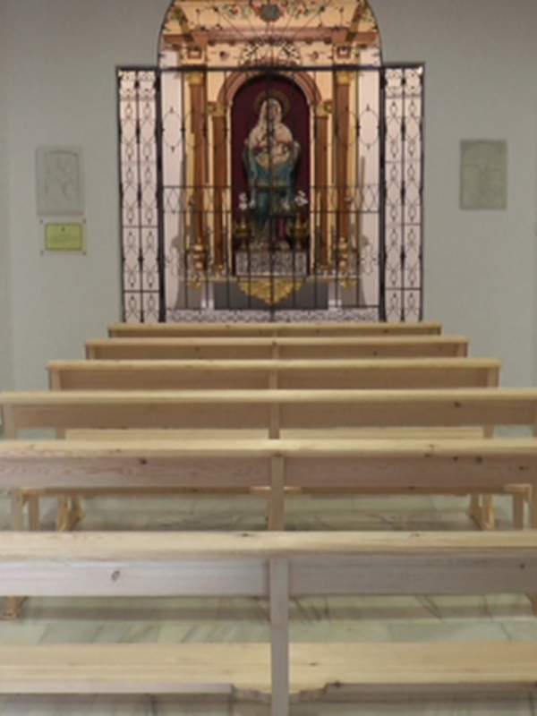 El Cementerio San José estrena la nueva capilla con la celebración de la eucaristía de la festividad de Todos los Fieles Difuntos