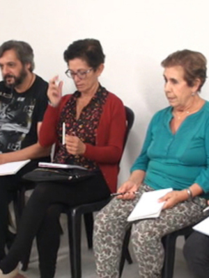 20 alumnos culminaron ayer un taller de iniciación al teatro sobre interpretación e improvisación.(Chipiona) 