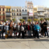  Alumnos del Centro de Educación de Adultos Miguel Espinosa Pau de Chipiona disfrutan de un viaje cultural a la ciudad de Sevilla