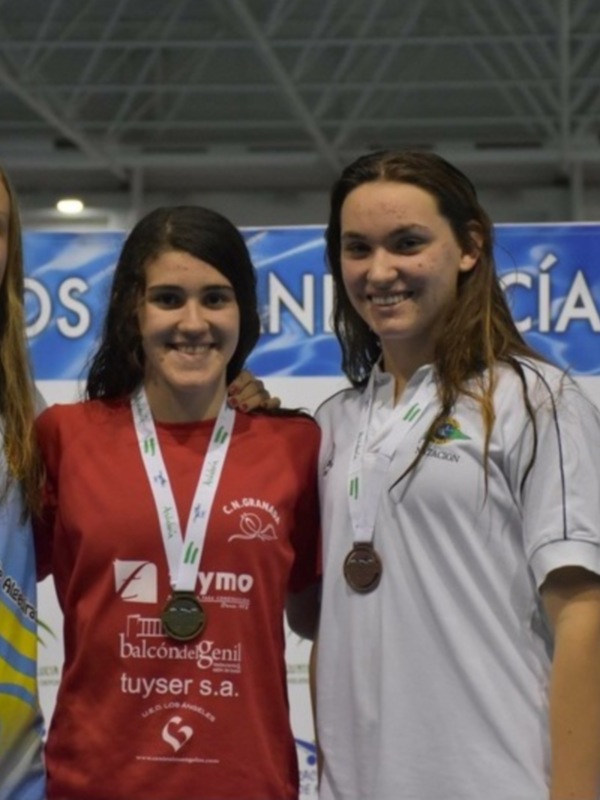 Elena Foj, al podio del Campeonato de Andalucía infantil