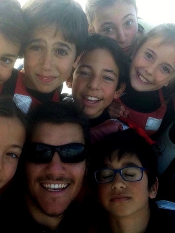 Podio sevillano en la Copa de Andalucía de la clase Optimist