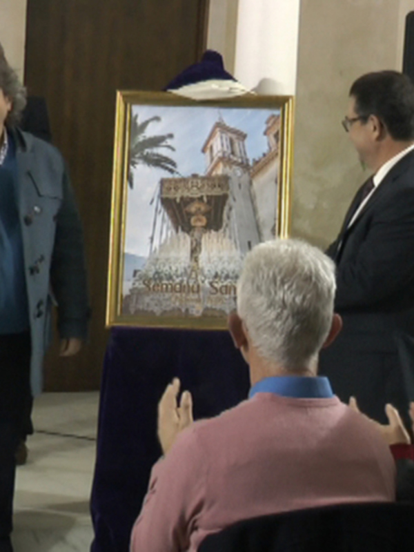 Presentados el pregonero y el cartel oficial de la Semana Santa de Chipiona 2016