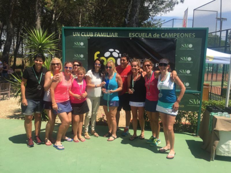 El Sato Sport mantiene la categoría en el Campeonato de Andalucía de pádel de veteranos por equipos de Segunda