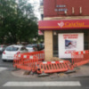 Atención PELIGRO OBRAS en calle Virgen de África.