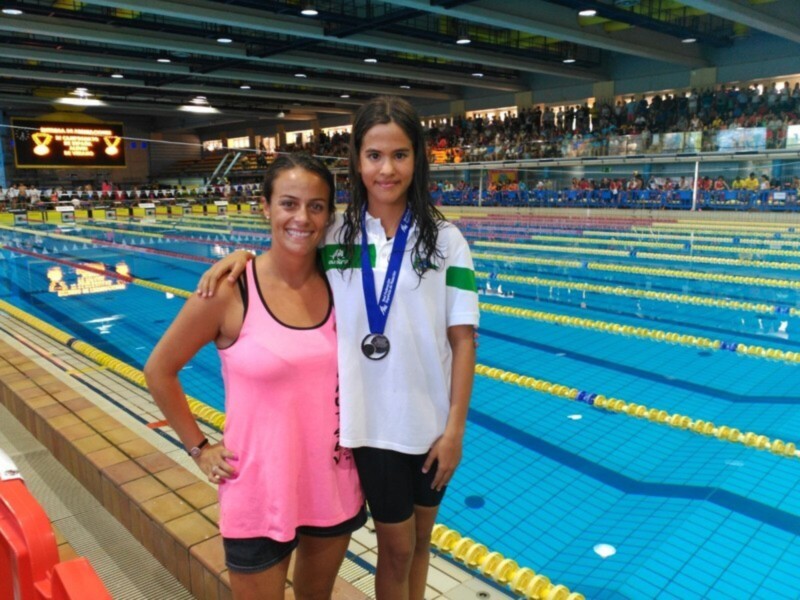 Sofía Flores, subcampeona de España alevín de verano con récord incluido