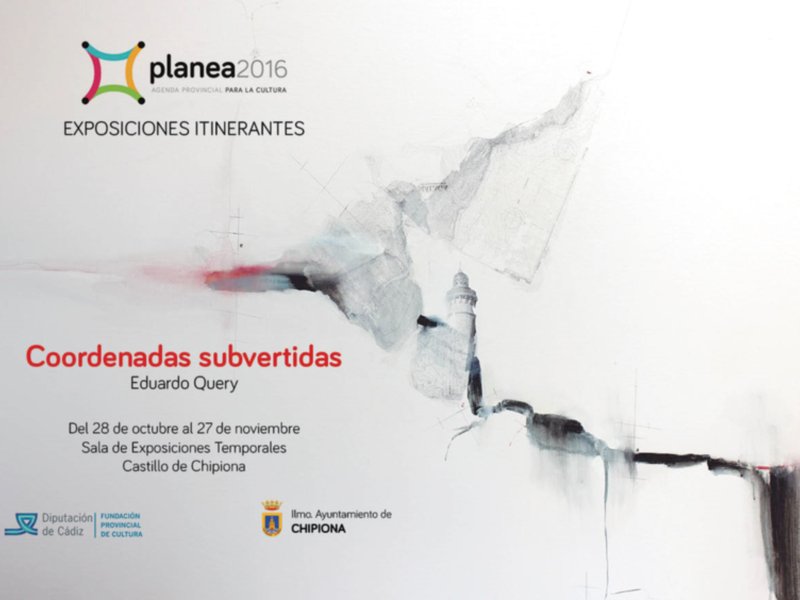 Cultura ofrecerá la exposición “Coordenada subvertidas” de Eduardo Query en su sala del Castillo