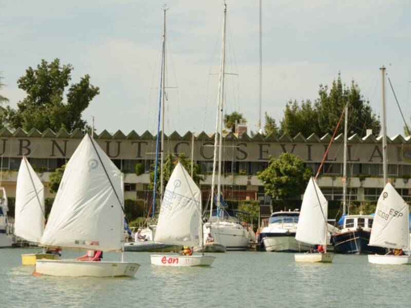 El Club Náutico, tercer clasificado en el Ránking andaluz de vela