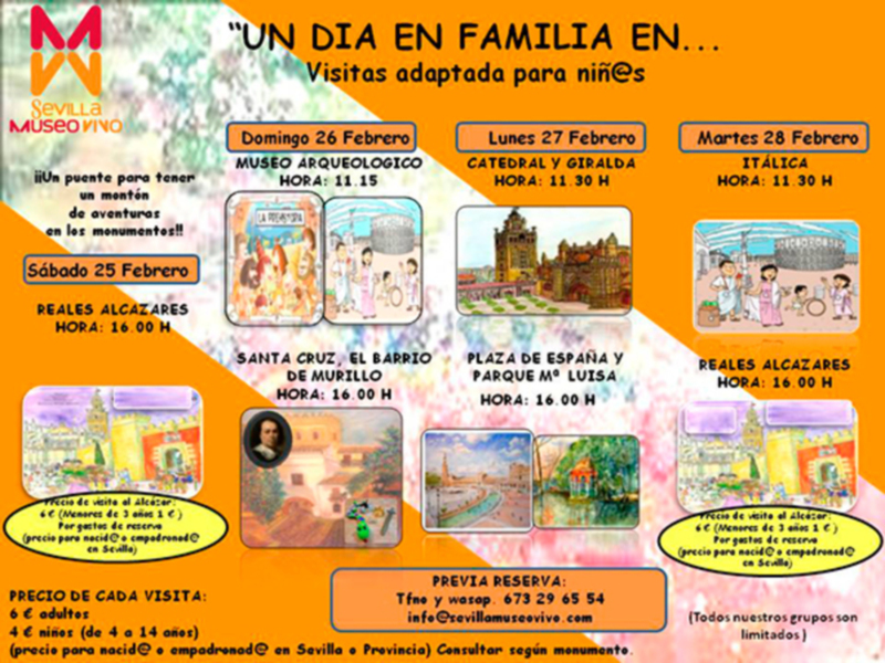 Sevilla museo vivo. Un día en Familia...