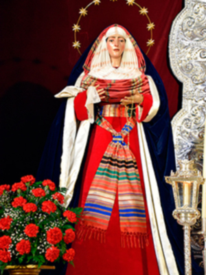 La madre de Dios vestida de hebrea en Alcalá del Río