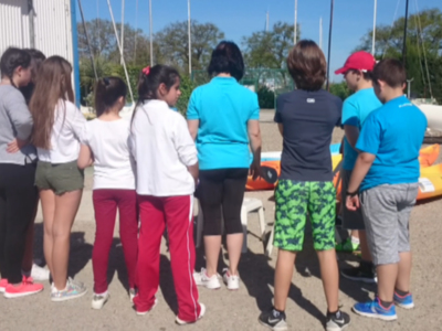 Comienzan las actividades de vela escolar promovidas por el Ayuntamiento de Chipiona