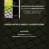 "Europa ,entre el miedo y la hospitalidad" del Magistrado Francisco Pleite, a beneficio de PROEM-AID, se presenta el lunes 15 de Mayo en Cajasol