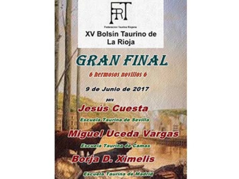 Máxima representación de Las Escuelas de Tauromaquia de Andalucía en el XV Bolsín Taurino de La Rioja