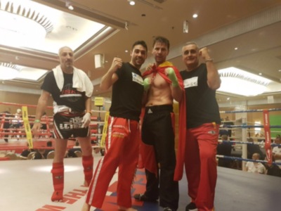 Javier Russo vencedor en los mundiales de Grecia 2017 de ISKA en full contact