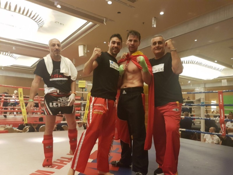 Javier Russo vencedor en los mundiales de Grecia 2017 de ISKA en full contact