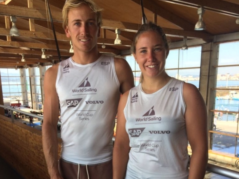 A un paso de la Medal Race en la final de la Copa del Mundo de vela