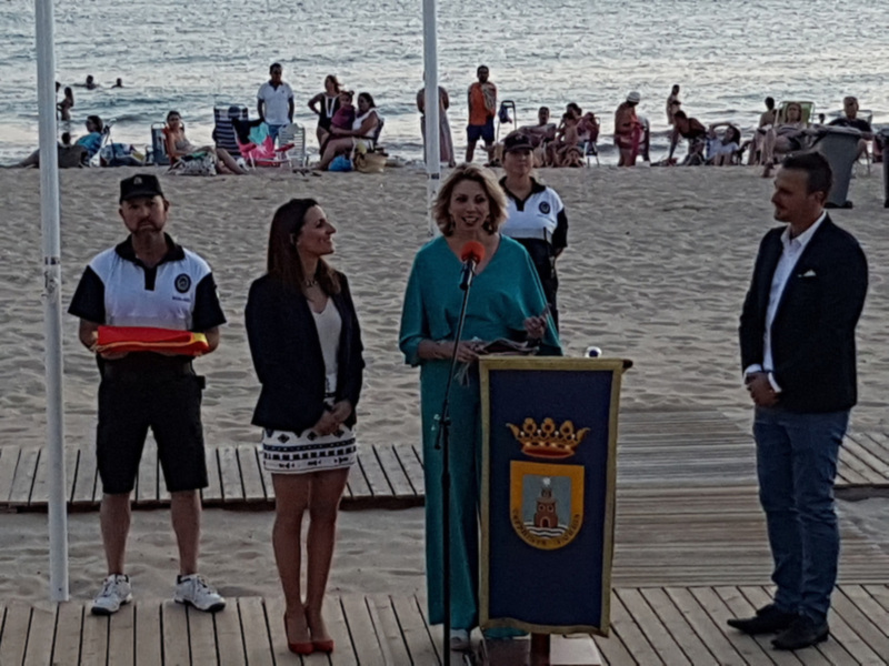 Las playas Cruz del Mar, Camarón y Regla entre las 85 playas andaluzas que lucen bandera Q de Calidad.
